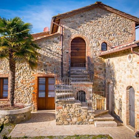 Ulivo-Chianti Charming Flat With Private Parking! Apartment Asciano Bagian luar foto