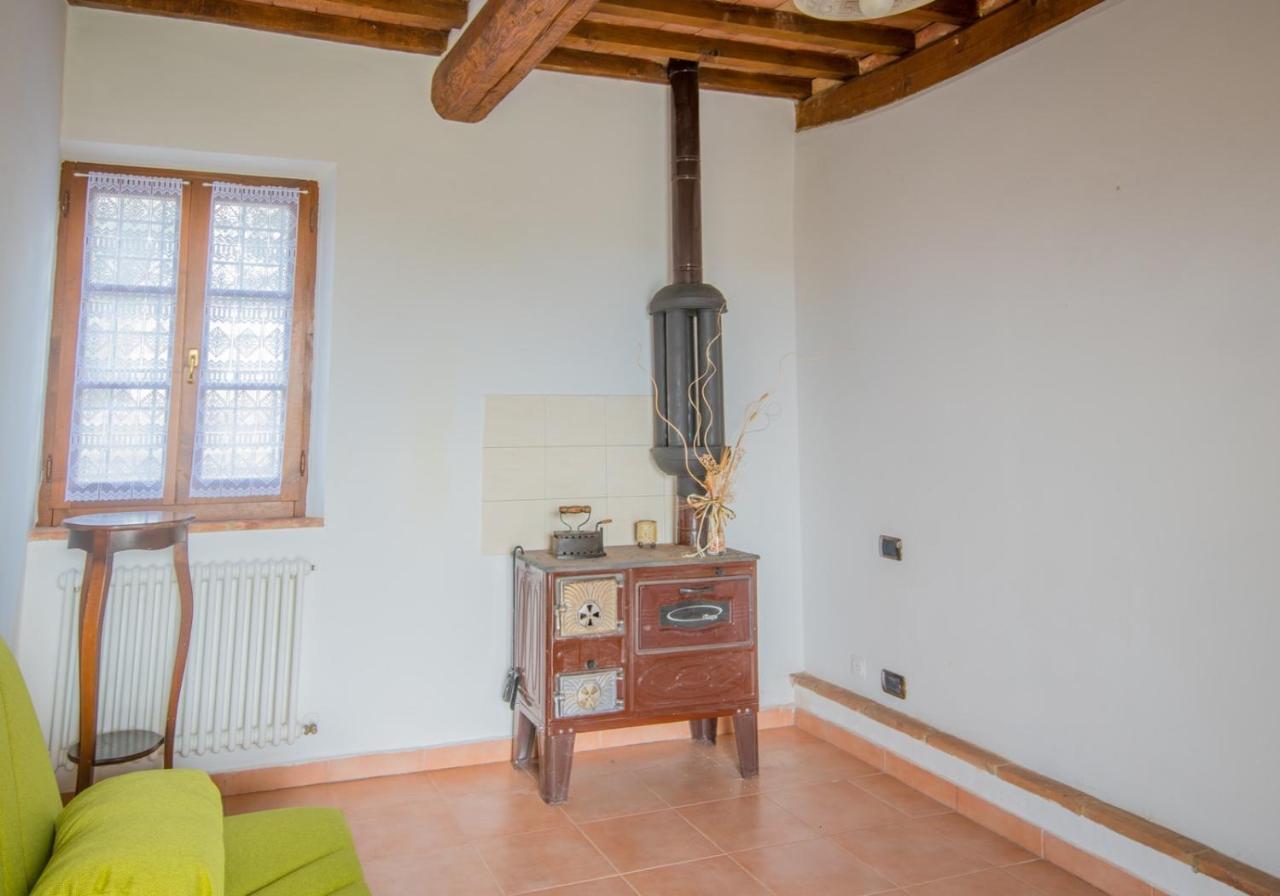 Ulivo-Chianti Charming Flat With Private Parking! Apartment Asciano Bagian luar foto