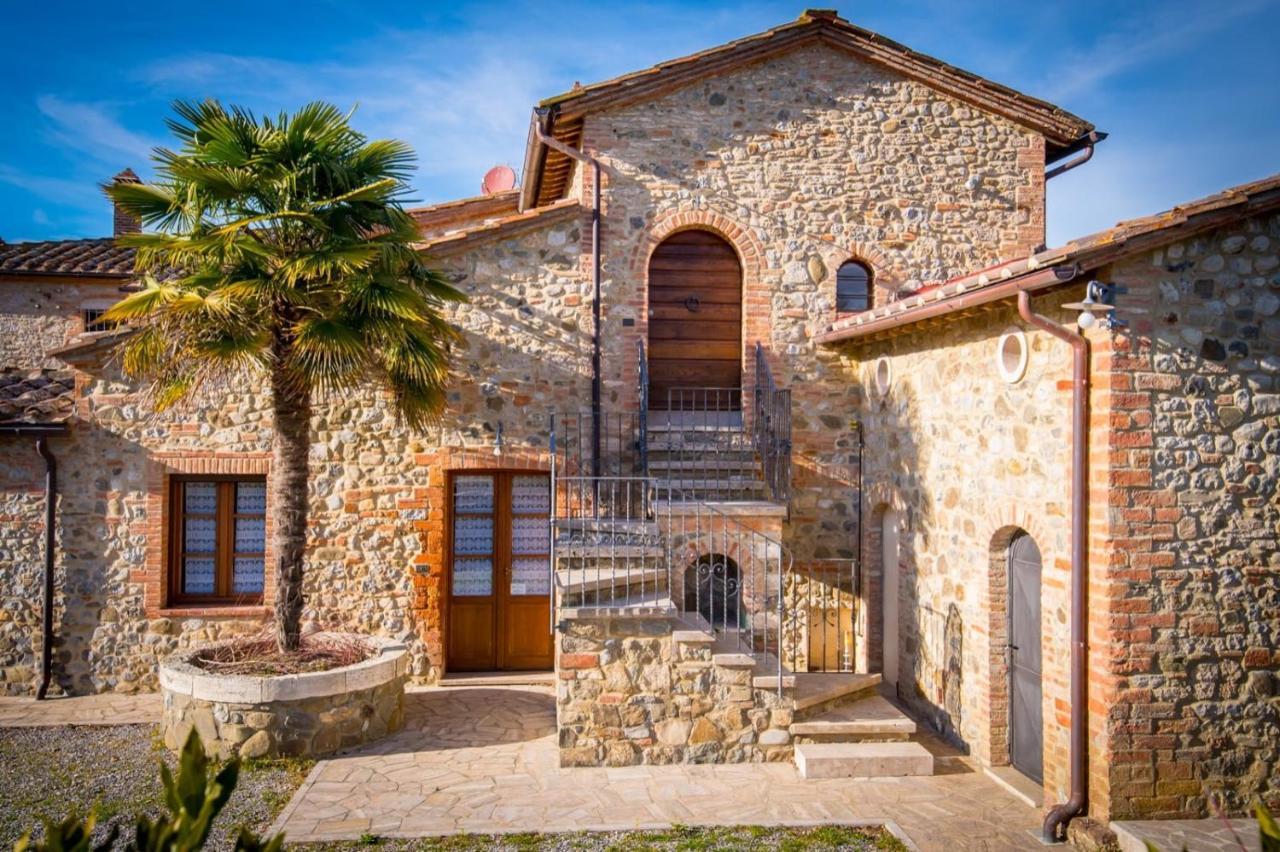 Ulivo-Chianti Charming Flat With Private Parking! Apartment Asciano Bagian luar foto