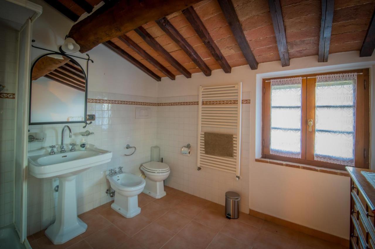 Ulivo-Chianti Charming Flat With Private Parking! Apartment Asciano Bagian luar foto