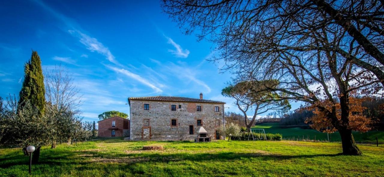 Ulivo-Chianti Charming Flat With Private Parking! Apartment Asciano Bagian luar foto