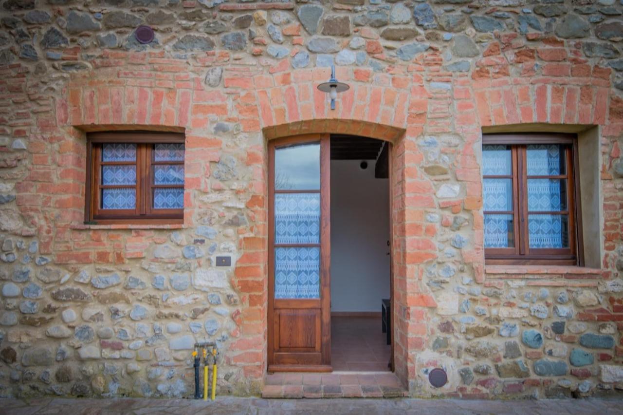 Ulivo-Chianti Charming Flat With Private Parking! Apartment Asciano Bagian luar foto