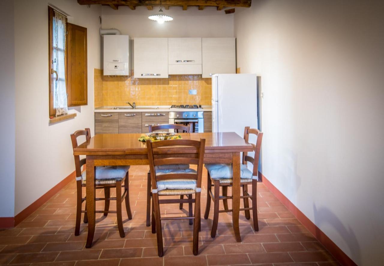 Ulivo-Chianti Charming Flat With Private Parking! Apartment Asciano Bagian luar foto