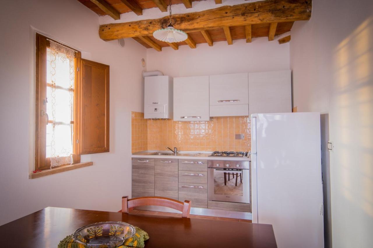 Ulivo-Chianti Charming Flat With Private Parking! Apartment Asciano Bagian luar foto