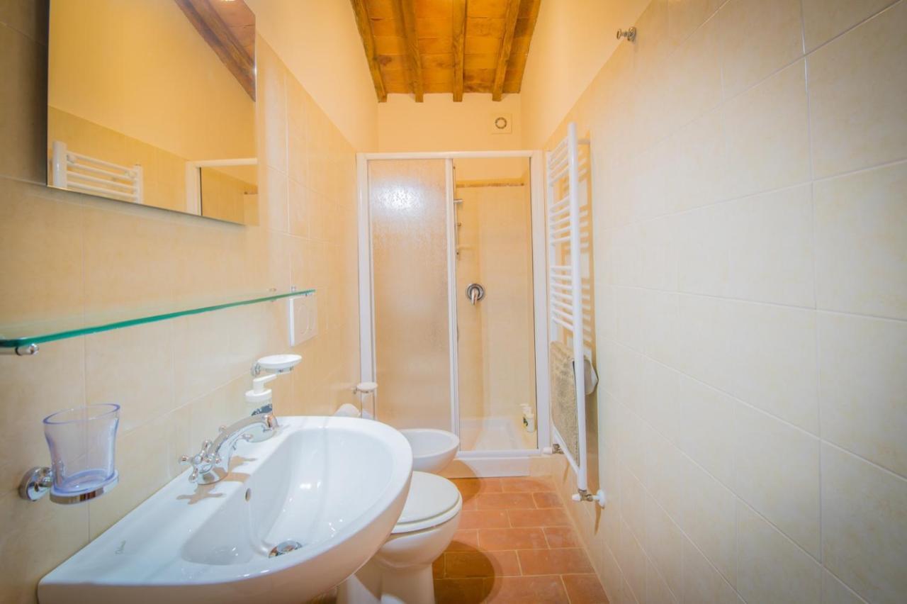 Ulivo-Chianti Charming Flat With Private Parking! Apartment Asciano Bagian luar foto