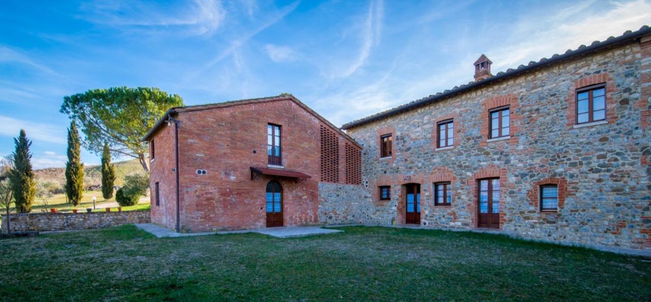 Ulivo-Chianti Charming Flat With Private Parking! Apartment Asciano Bagian luar foto