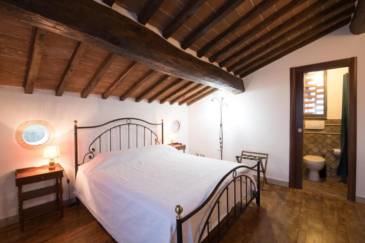 Ulivo-Chianti Charming Flat With Private Parking! Apartment Asciano Bagian luar foto