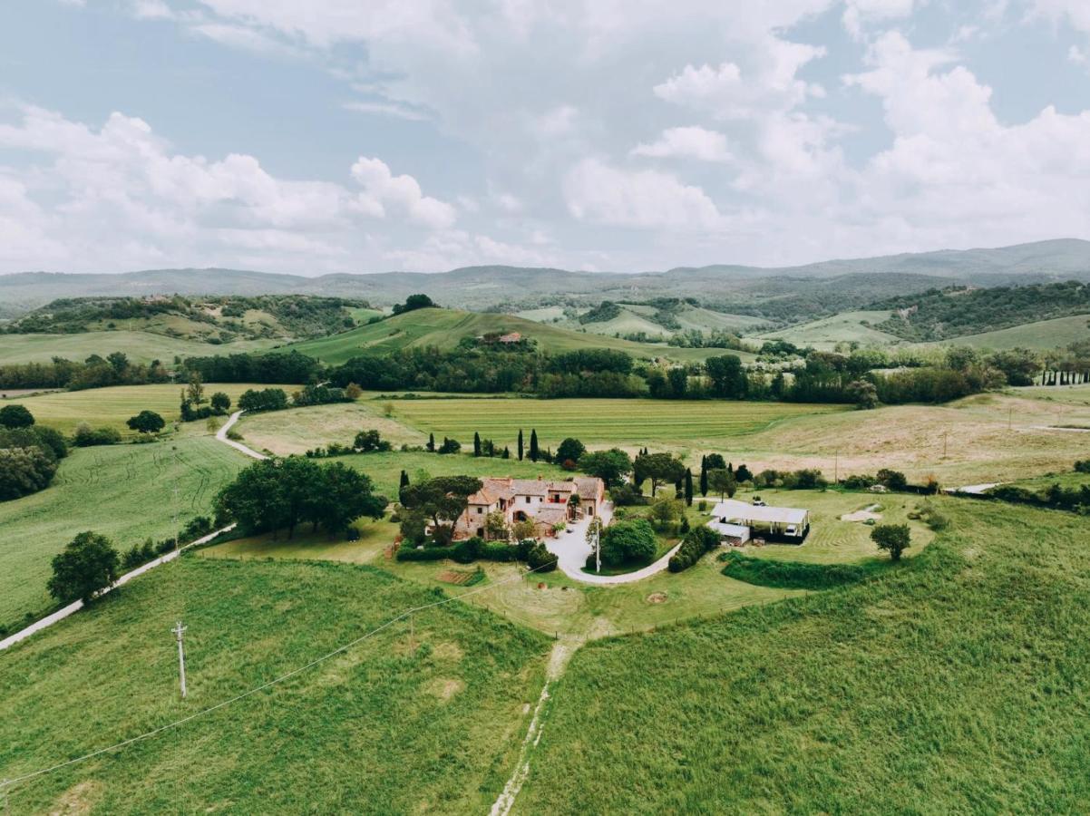 Ulivo-Chianti Charming Flat With Private Parking! Apartment Asciano Bagian luar foto