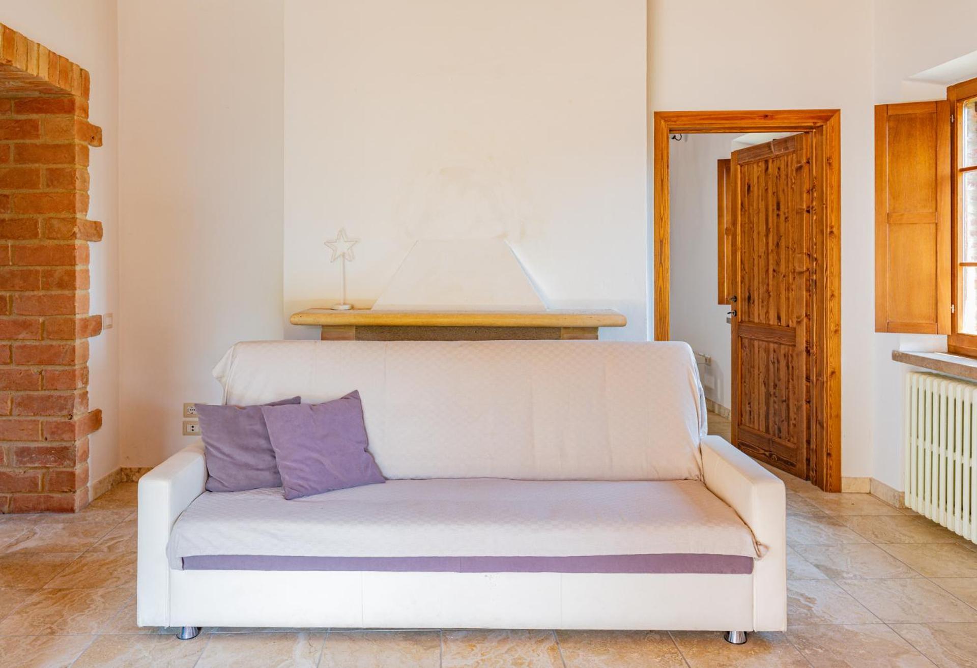 Ulivo-Chianti Charming Flat With Private Parking! Apartment Asciano Bagian luar foto
