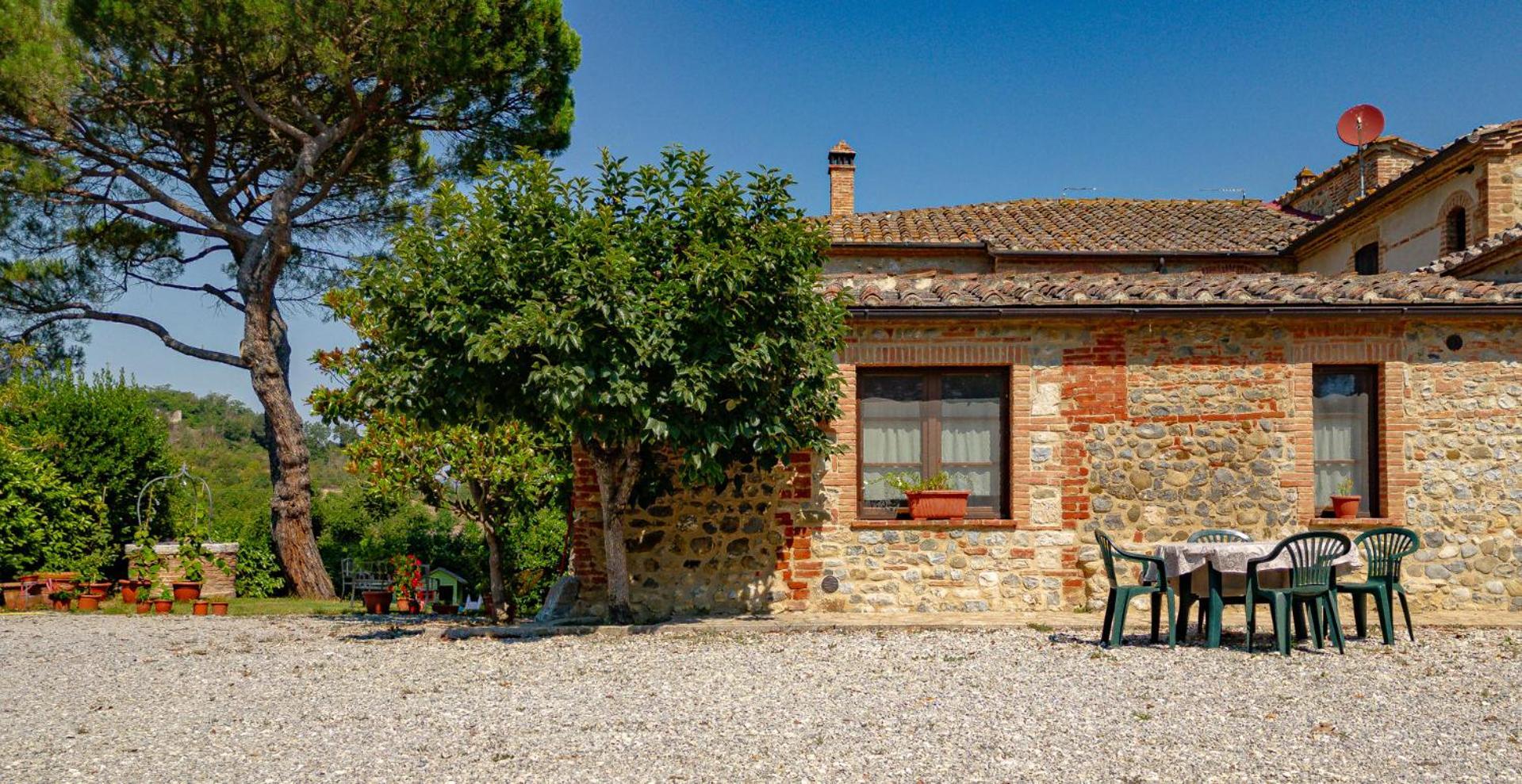 Ulivo-Chianti Charming Flat With Private Parking! Apartment Asciano Bagian luar foto