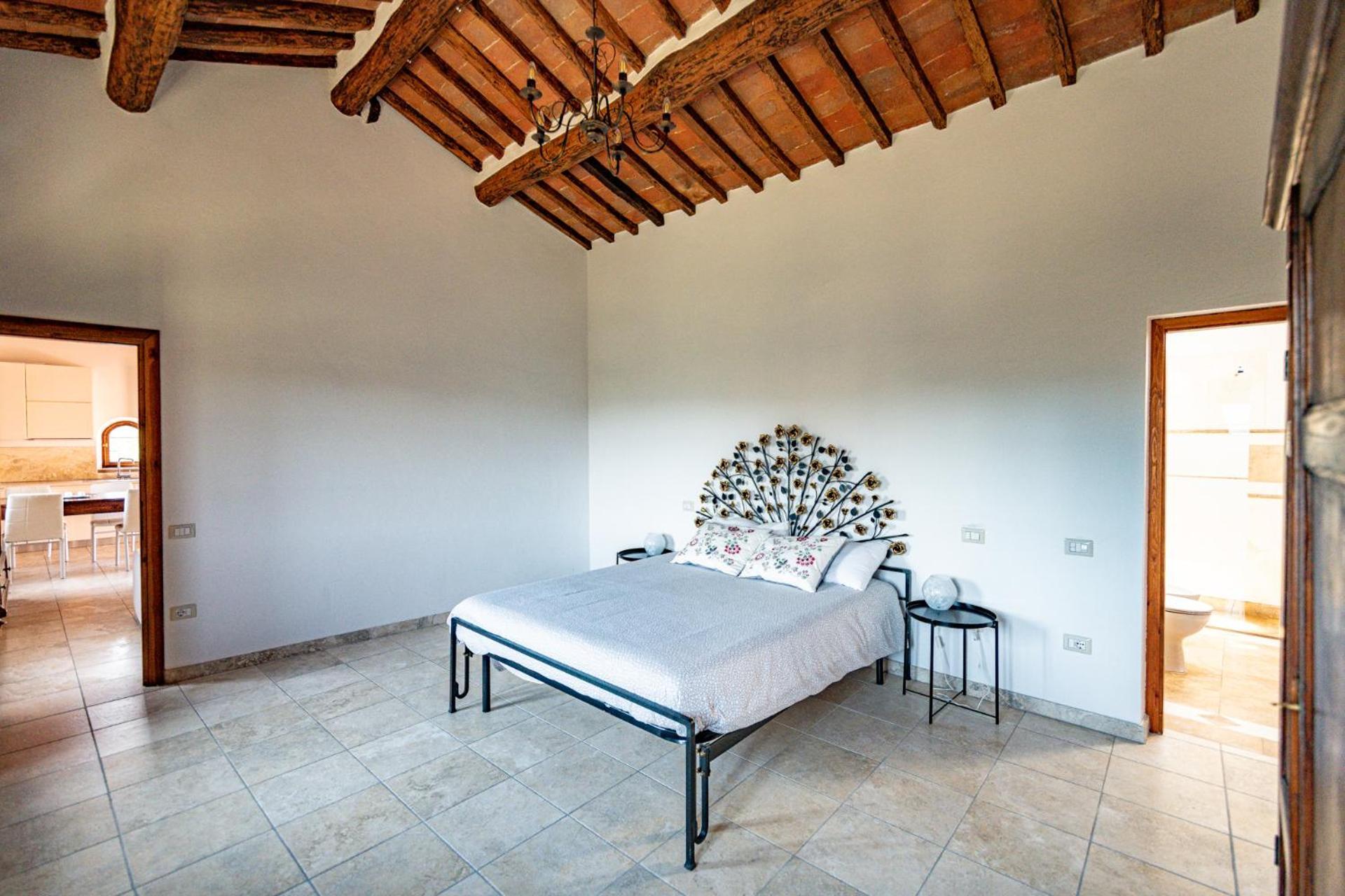 Ulivo-Chianti Charming Flat With Private Parking! Apartment Asciano Bagian luar foto